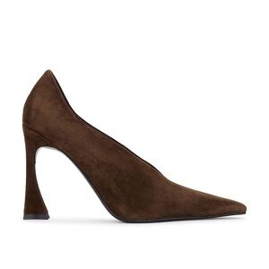 Jeffrey Campbell Brown Suede Heels